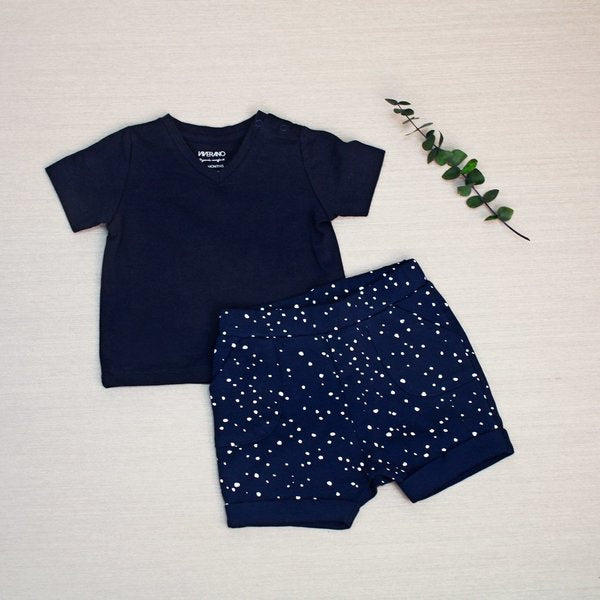 Florence Pebble Baby Shorts (Organic Cotton)