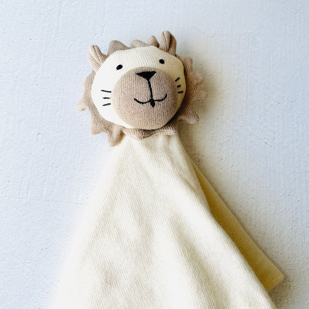 Lion baby security clearance blanket