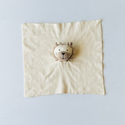 Organic Baby Lovey Security Blanket Cuddle Cloth  - Lion (Viverano)