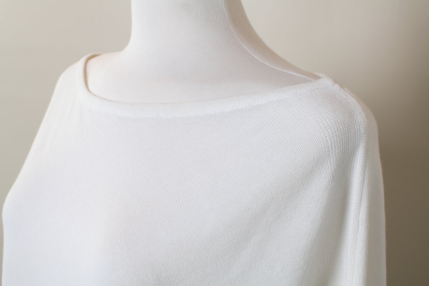 Loving Thread LUXE Organic Cotton Knit 5-Way Poncho Pullover Coverup By Viverano