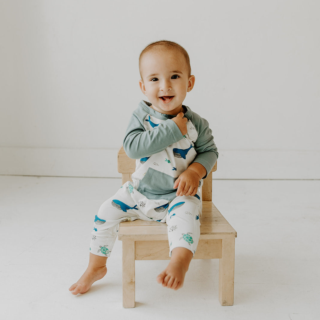 Nautical, Whales, Ocean Baby Collection (Organic)