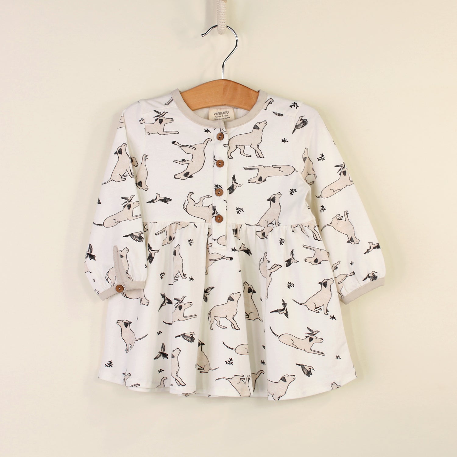 Kai Labrador Dog & Hummingbird Baby Clothes
