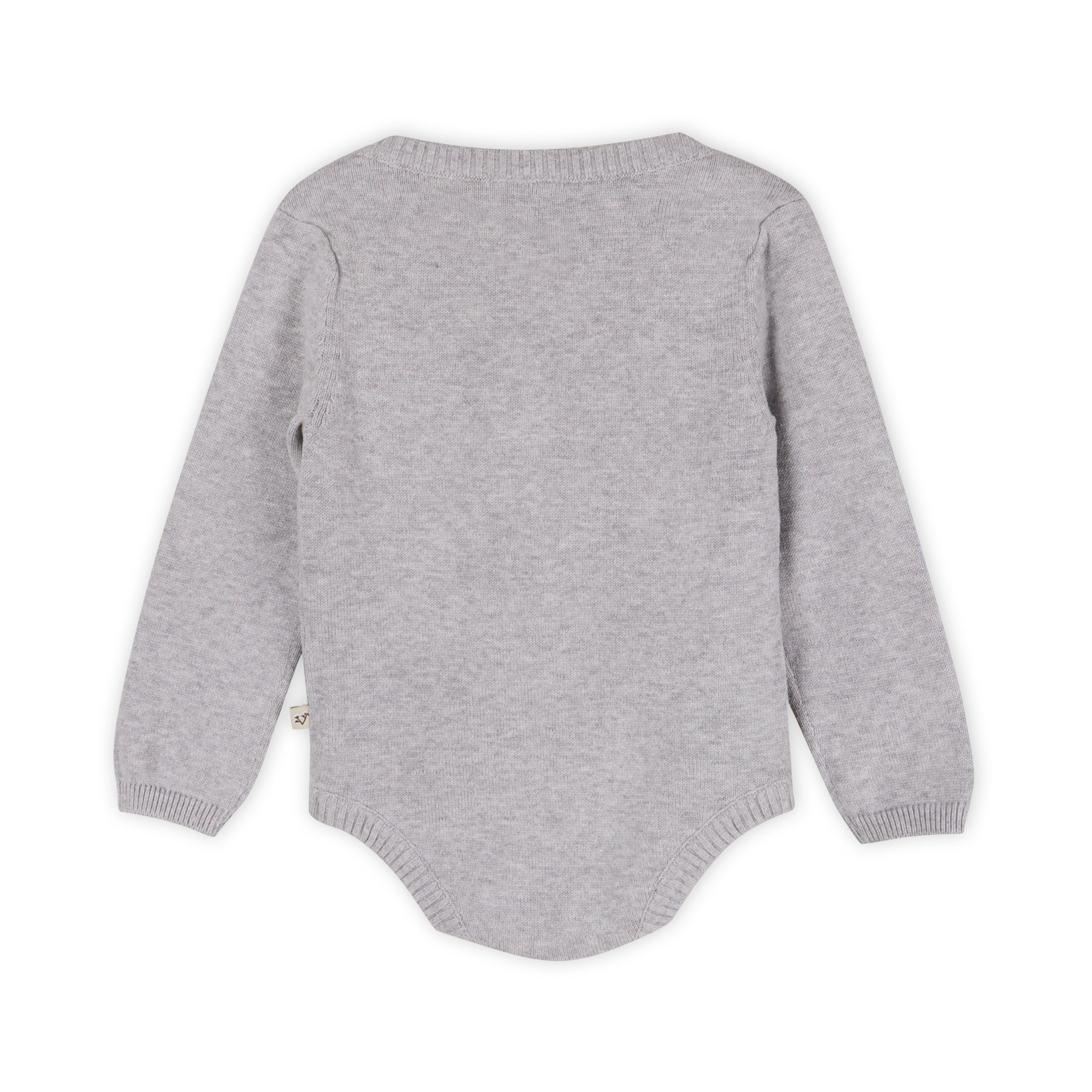 Milan Knit Full Sleeve Baby Romper Bodysuit - organic cotton
