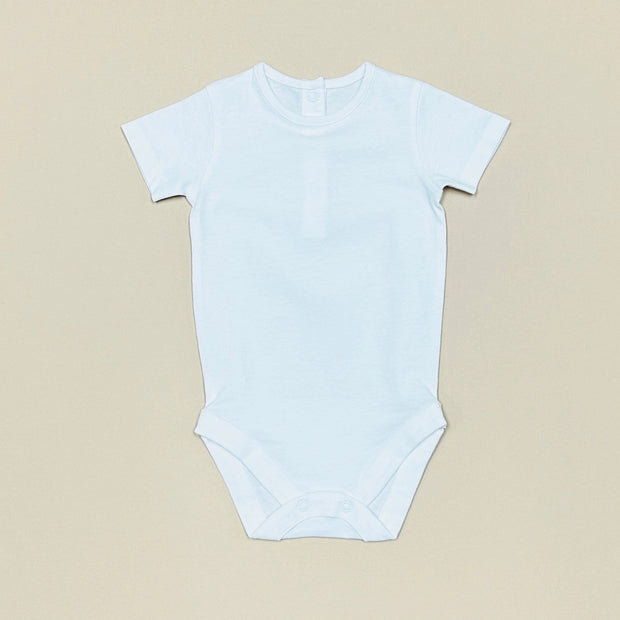 Basic Short Sleeve Baby Bodysuit Onesie  (Organic Cotton) by Viverano