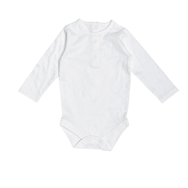 Basic Bodysuit Long Sleeve (Organic Cotton) by Viverano Organics