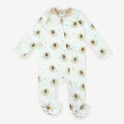 Elephant Zipper Footie Baby Jumpsuit (Organic Jersey)