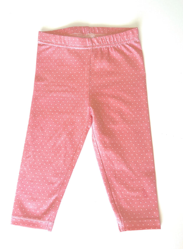 Mini Polka Dot Baby Legging Pants (Organic Jersey)