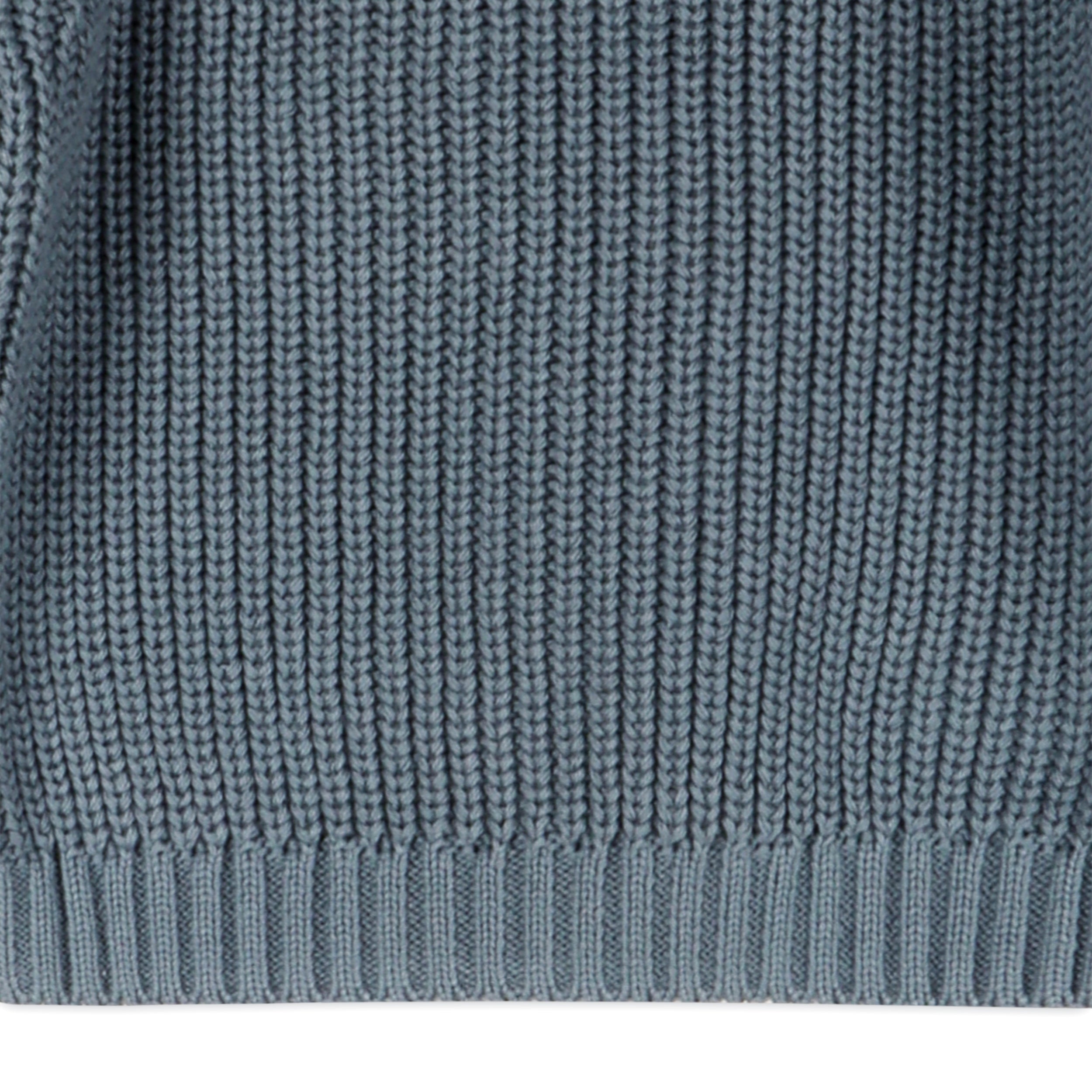 Classic Chunky Knit Baby Pullover Sweater (Organic Cotton) -