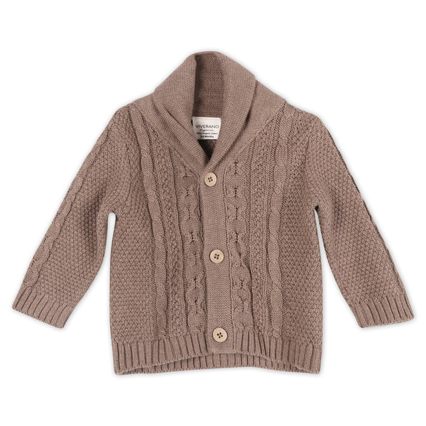 Organic Cable Cardigan - Baby