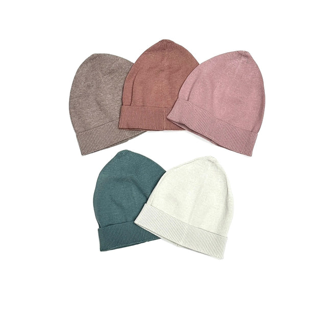 Baby Sweater Knit Round Beanie Hat FW23 (Organic)