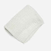 Mini Cable Sweater Knit Baby Blanket (Organic Cotton) -