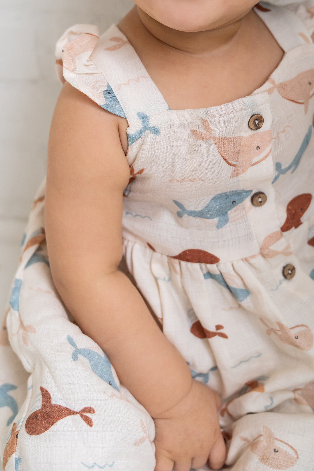 Baby's Breath Pure Mulmul Dress