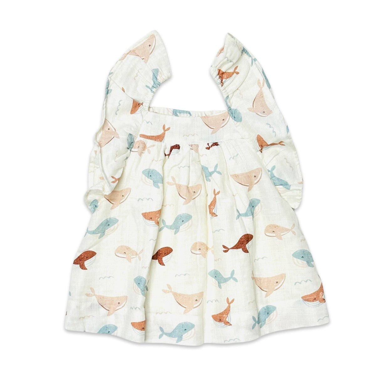 Ruffle Waist Dress - Made with Organic Cotton - Baby