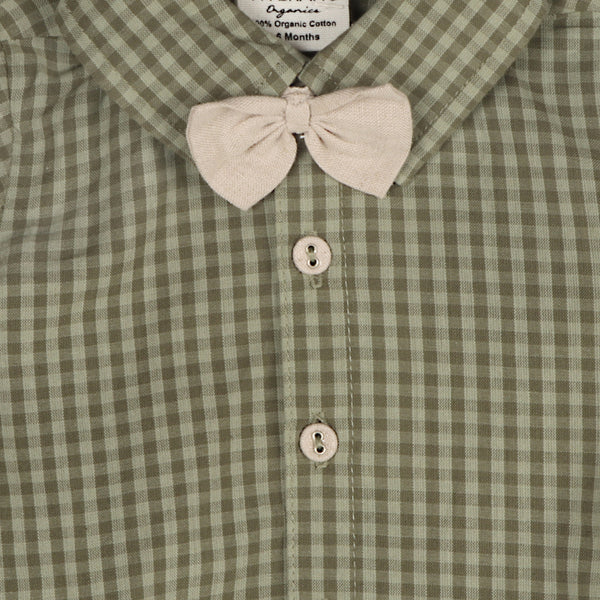 LINEN BOW TIE PANTS main image 0