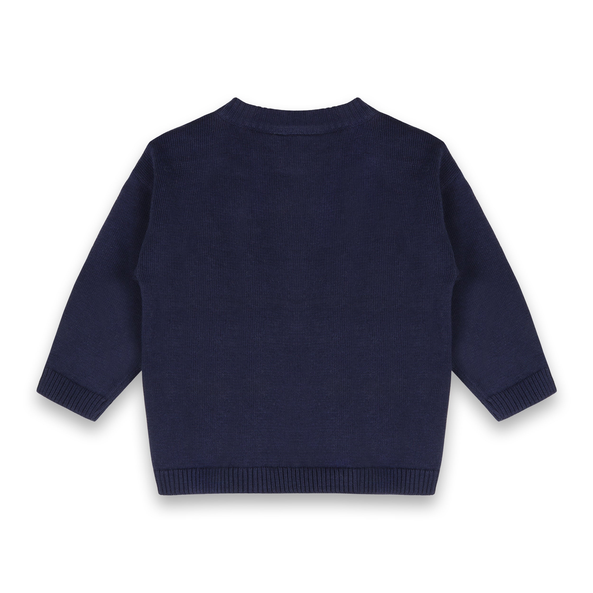 Jolly Truck Applique Sweater Knit Baby Pullover & Pant Set (Organic Cotton)