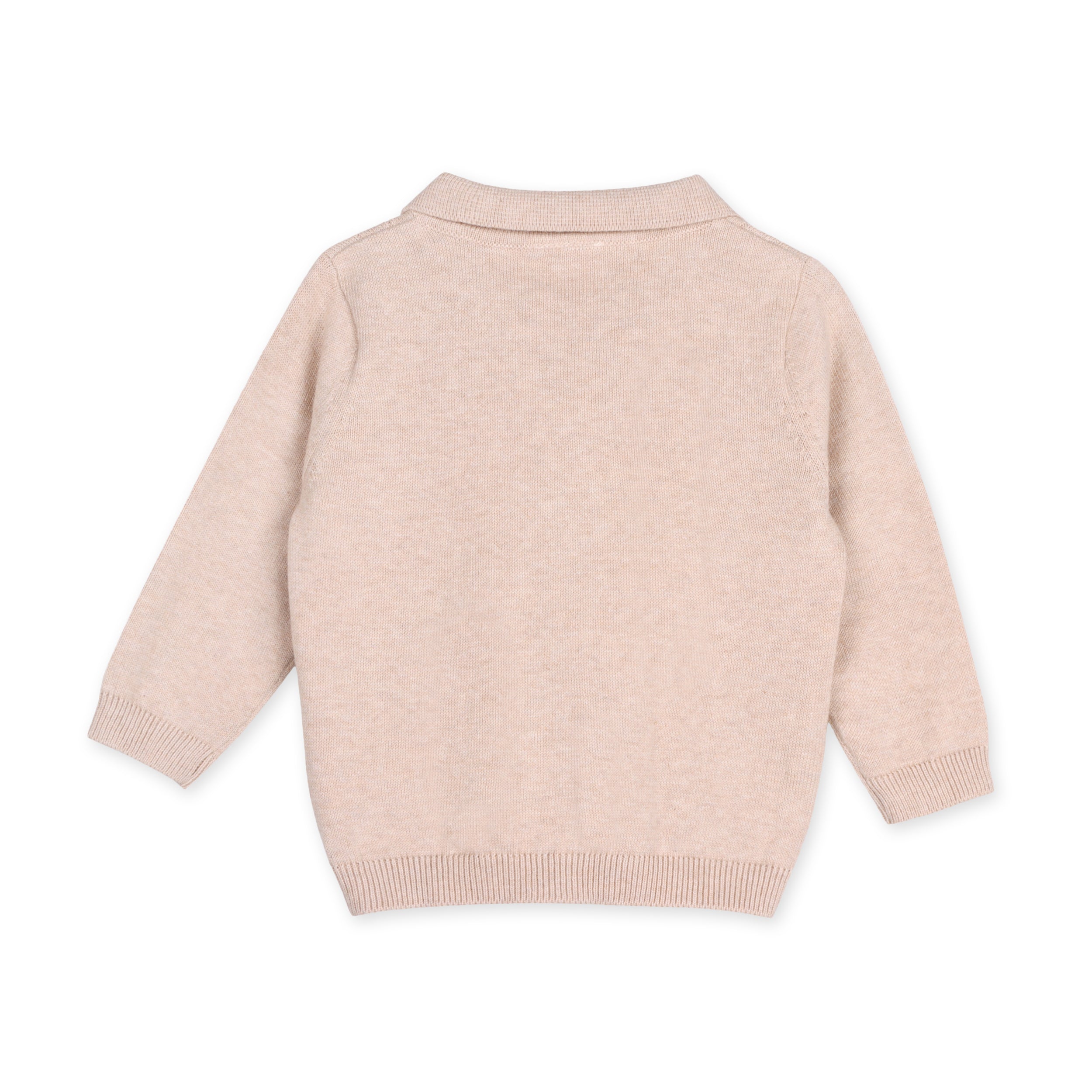 Resort Cable Knit Baby Sweater Cardigan & Pant Set (Organic Cotton)