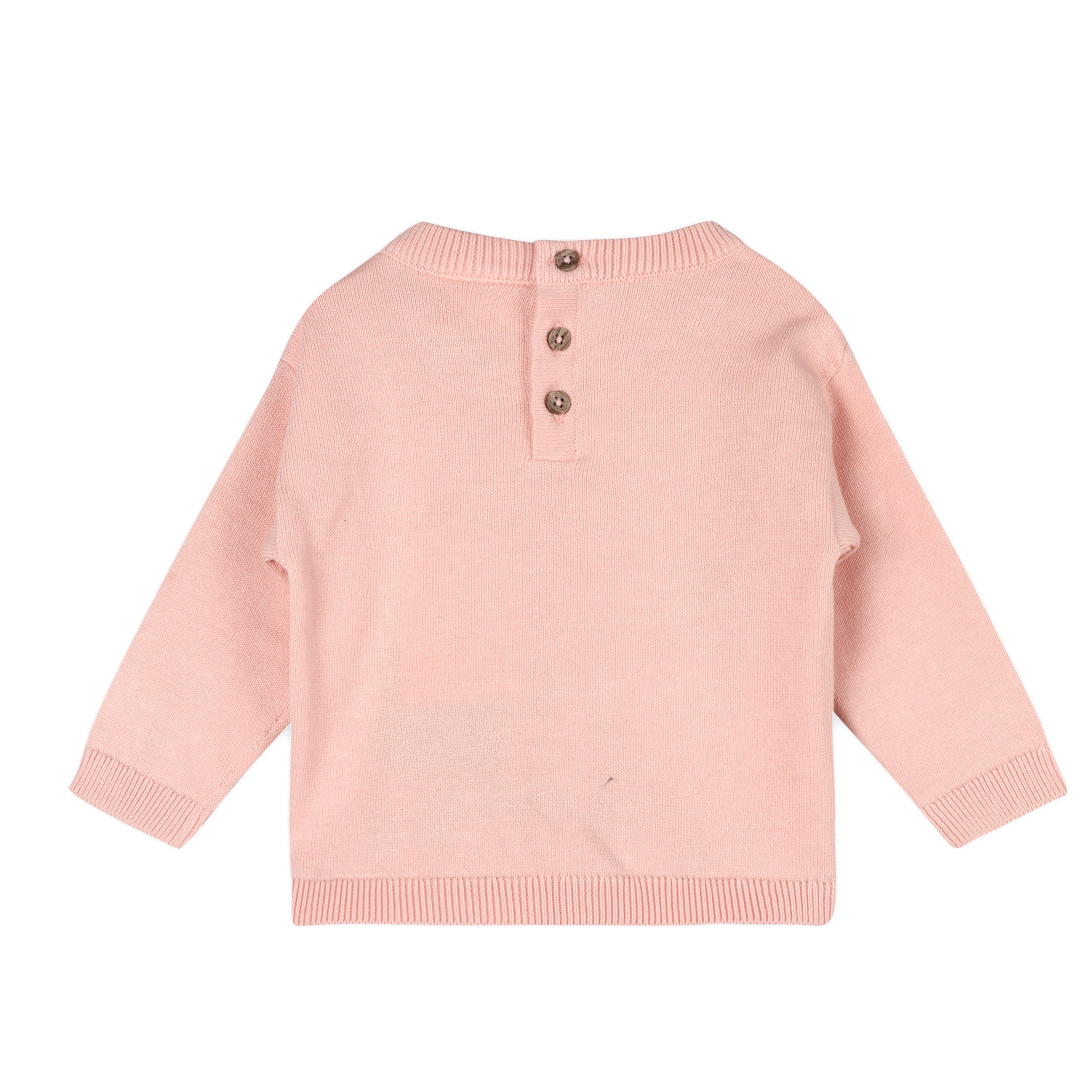 Farm Windmill Applique Sweater Knit Baby Pullover (Organic Cotton)
