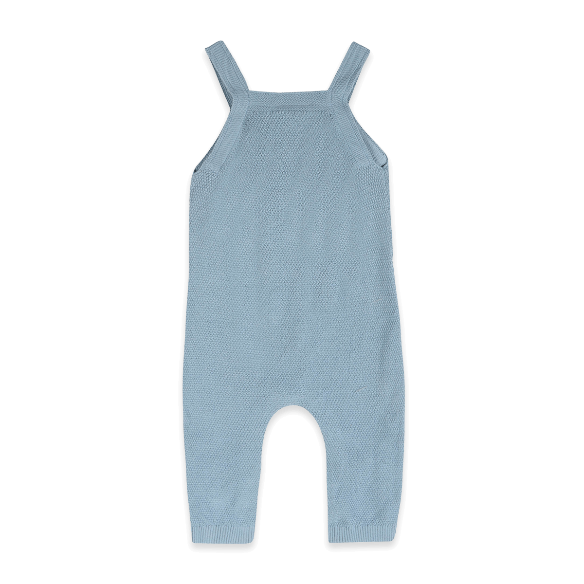 Organic Cotton Wildflower Embr Knit Baby Overall Set, Back
