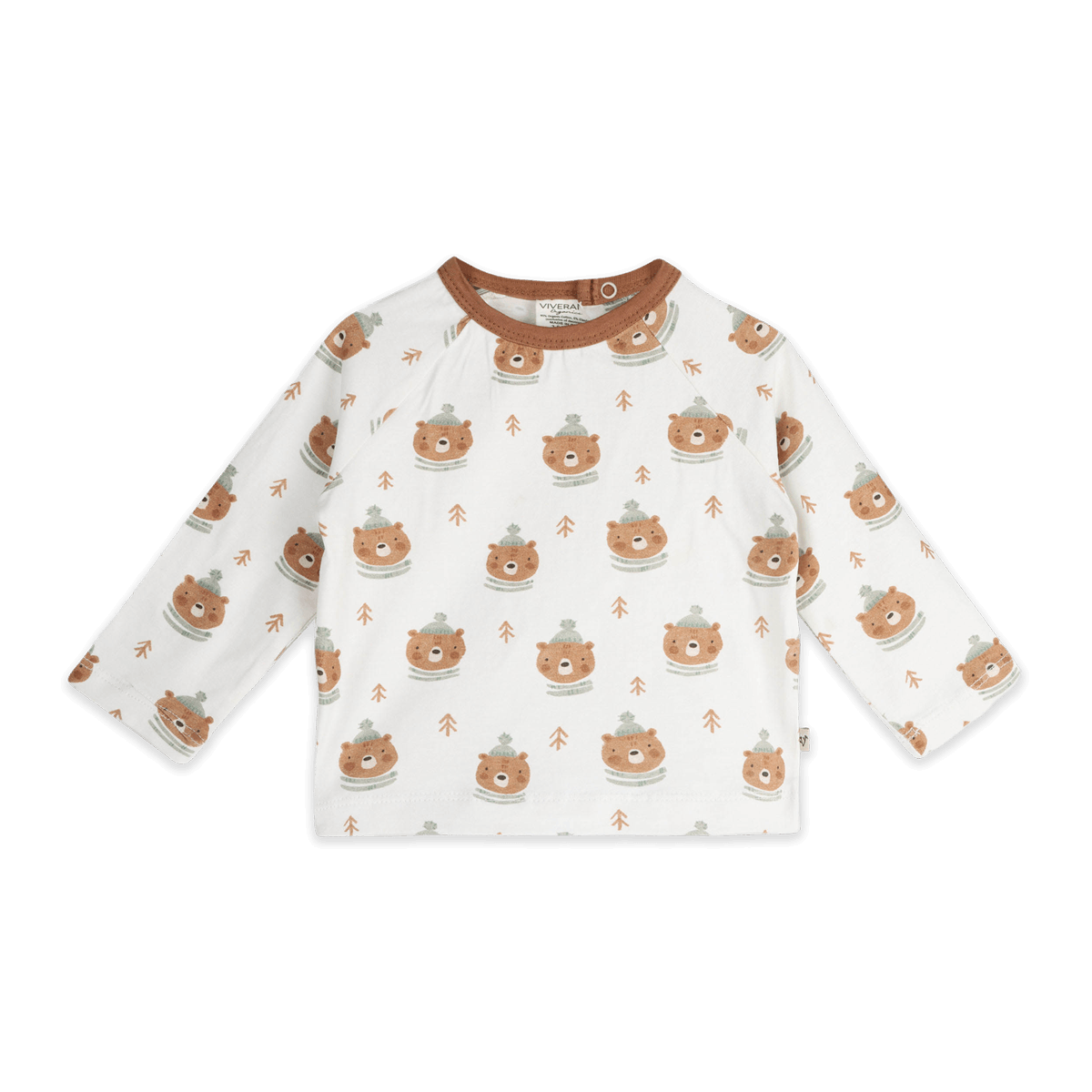 Bears Baby Tee & Jogger (Organic Jersey) - Front