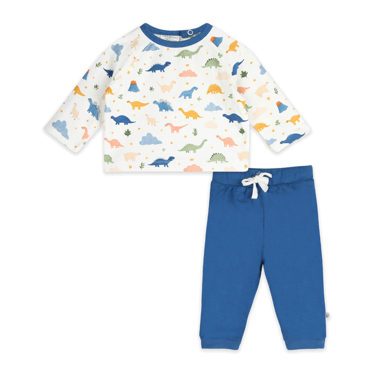 Dino Baby Tee & Jogger (Organic Jersey) - Outfit Set