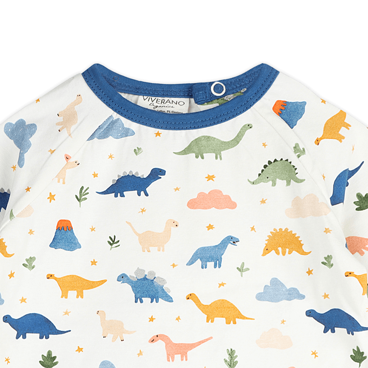 Dino Baby Tee & Jogger (Organic Jersey) - Detail