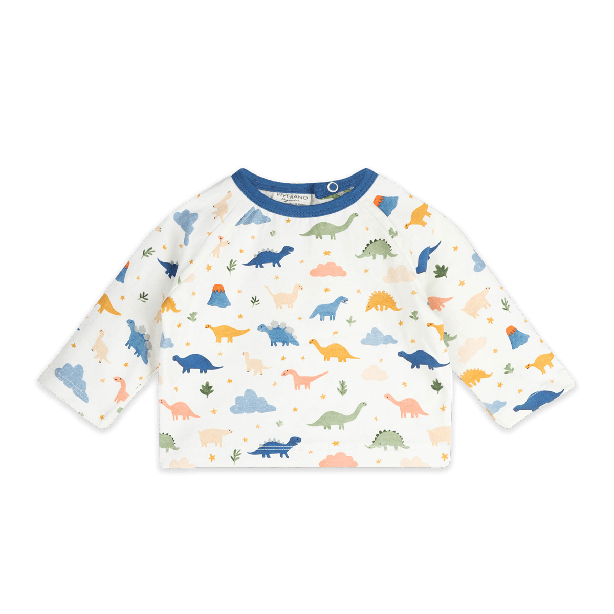 Dino Baby Tee & Jogger (Organic Jersey) - Front