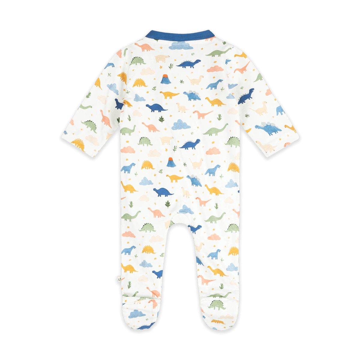 Dino Baby Footie (Organic Jersey) - Back