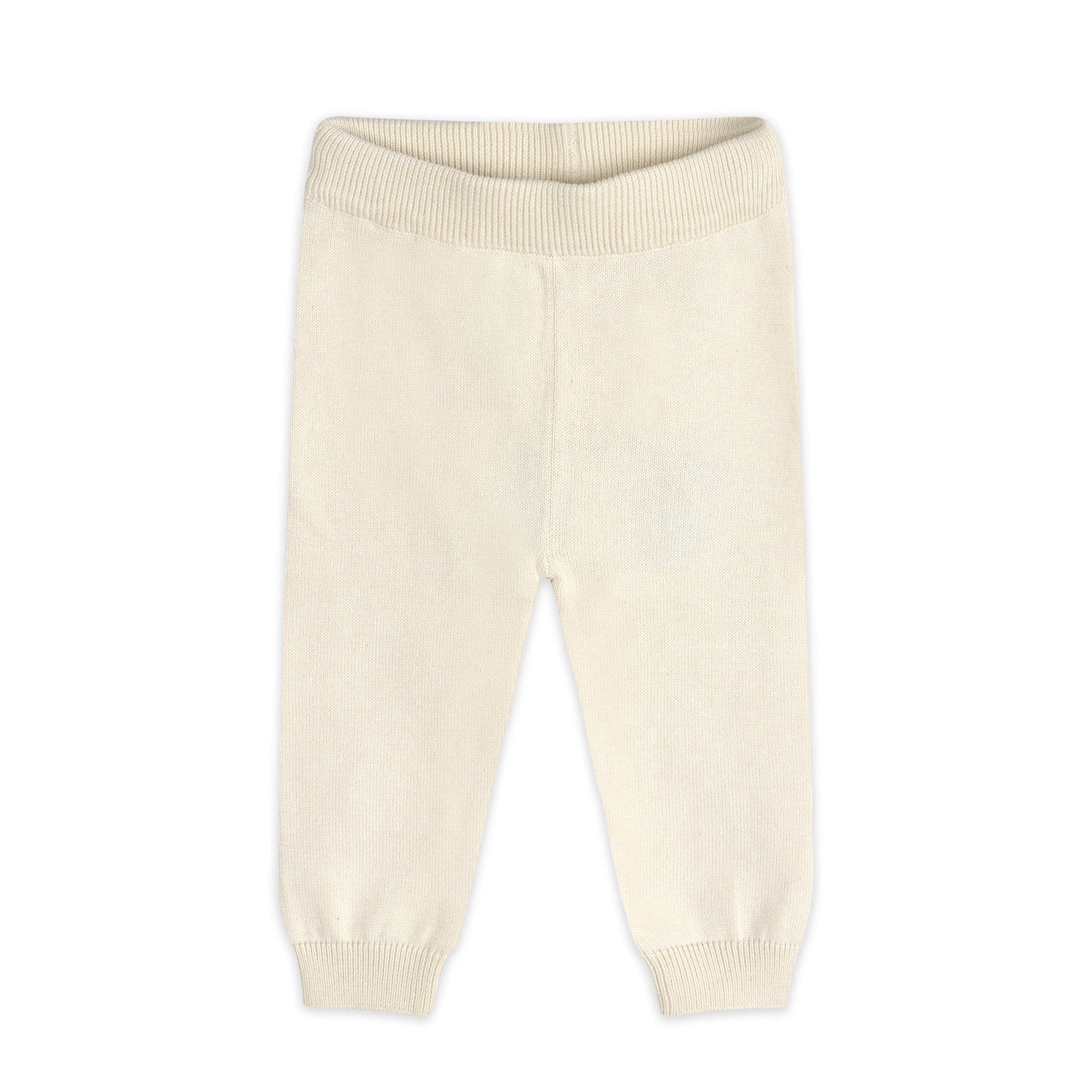 Sailboat Embroidered Pocket Baby Pants Front (Organic Cotton)