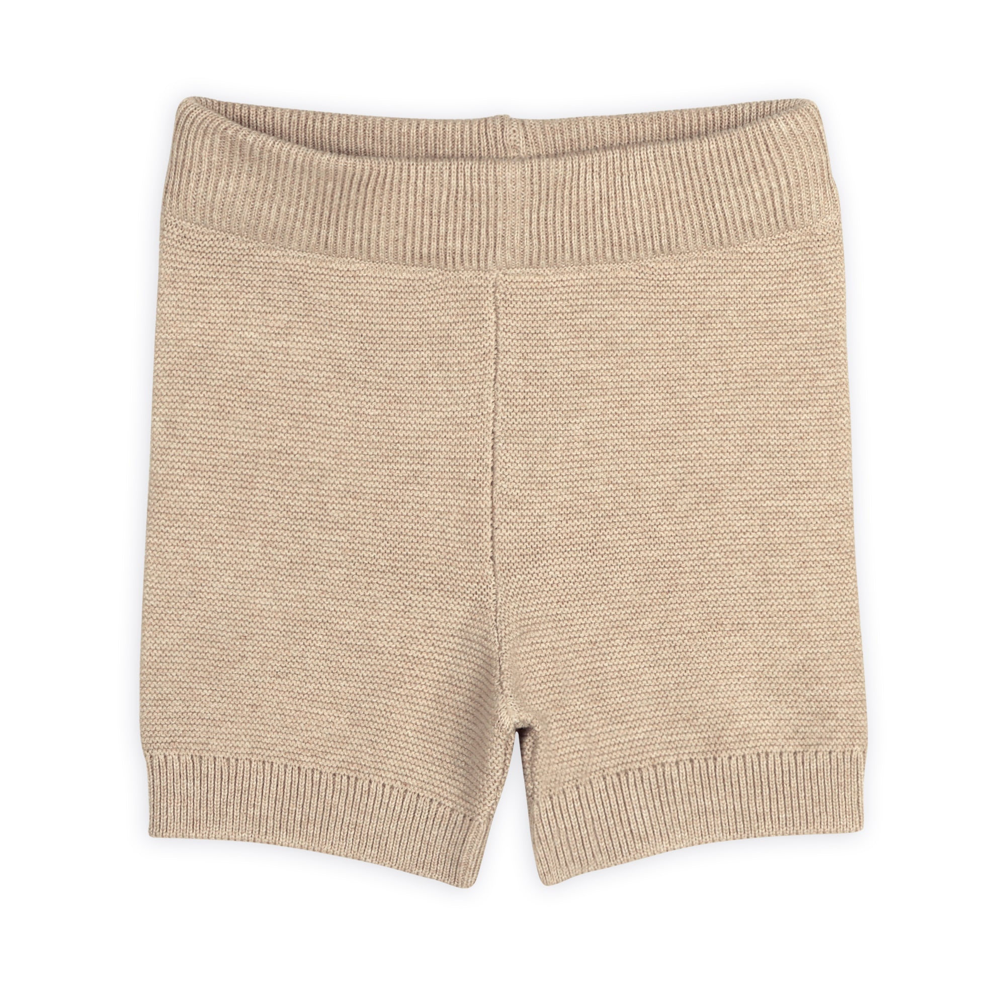 Archie Textured Stripe Baby Shorts (Organic Cotton)