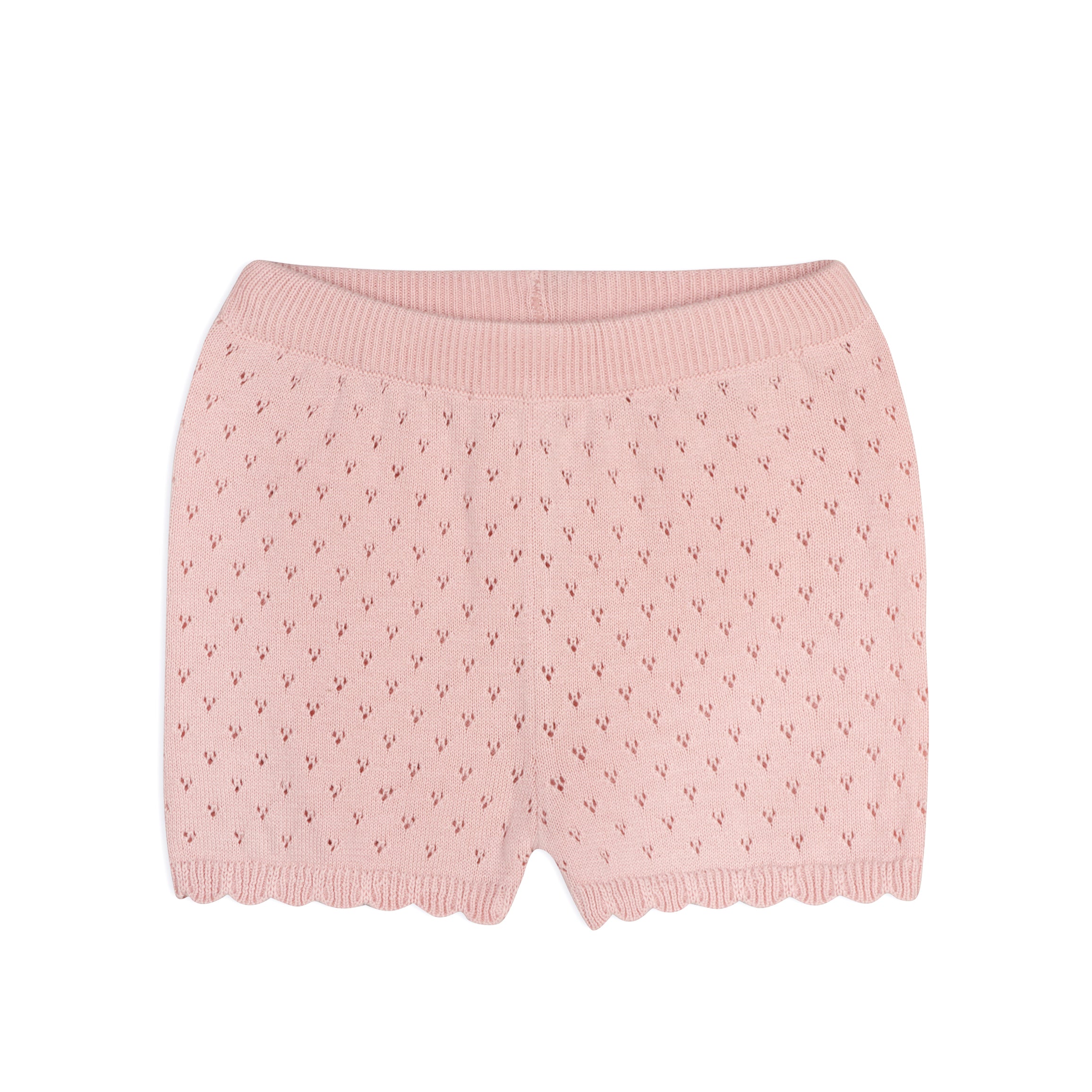 Emily Pointelle Baby Shorts (Organic Cotton)