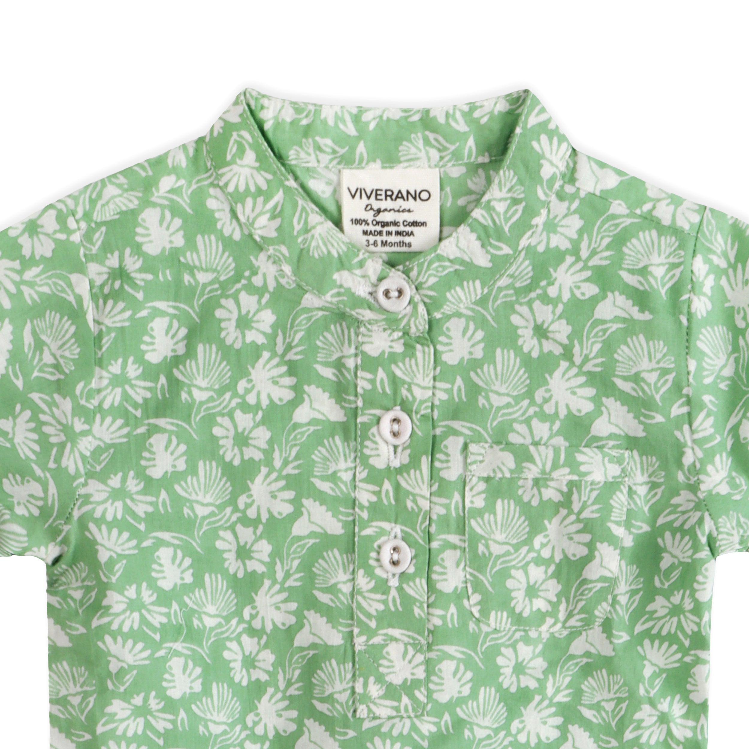 Summer Baby Shirt Detail (Organic)