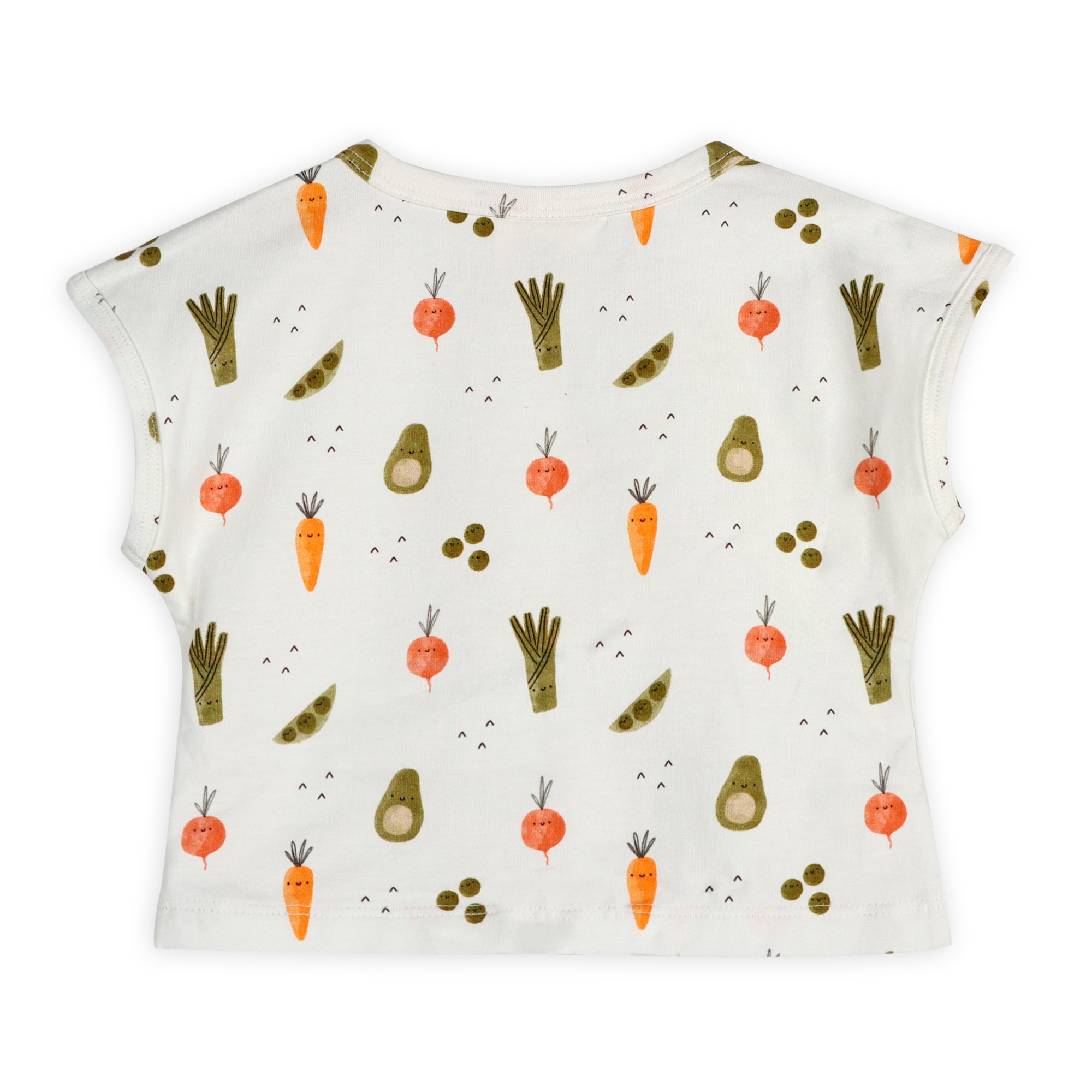 Veggies Baby Tee Back (Organic Jersey)