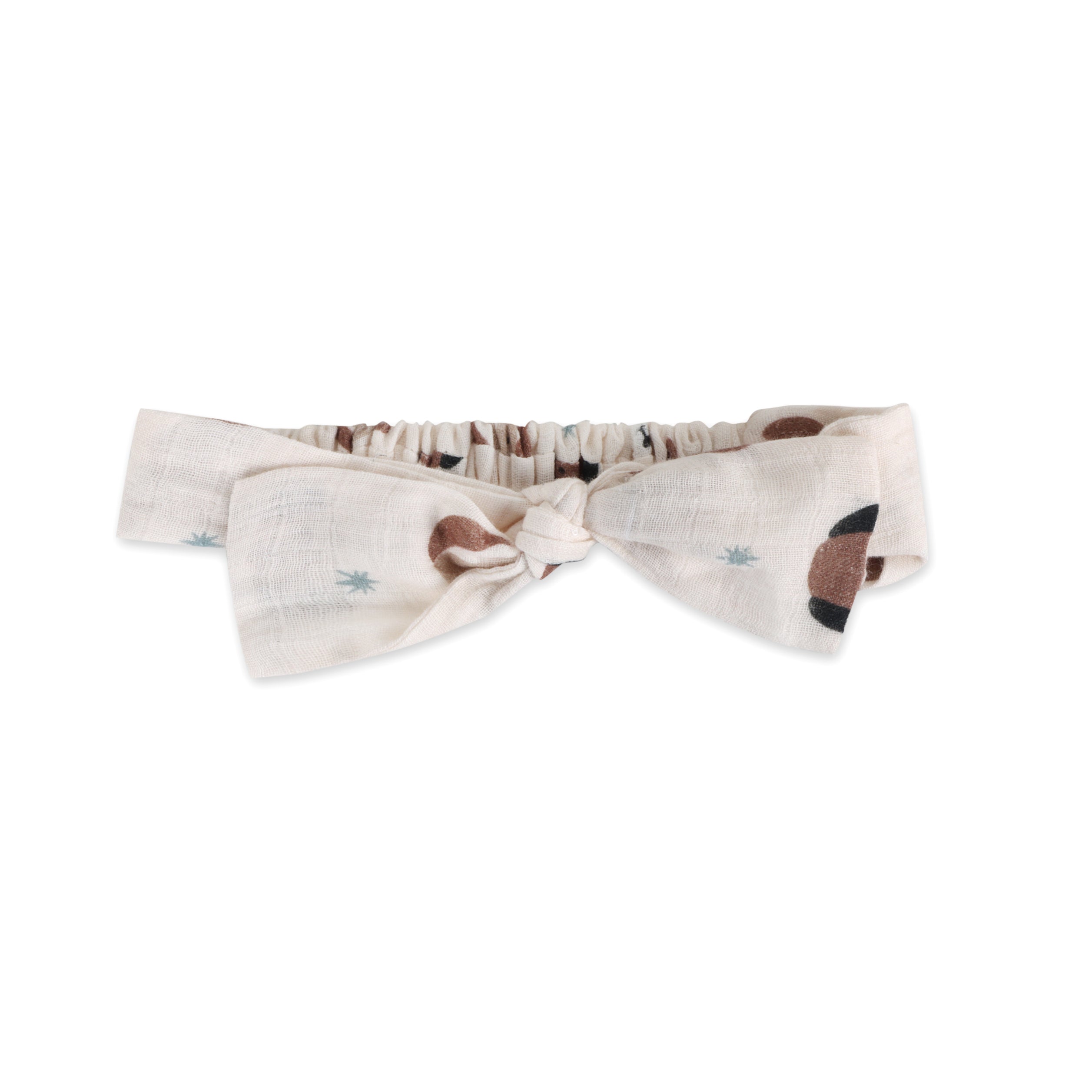 Doggies Baby Headband (Organic Muslin)