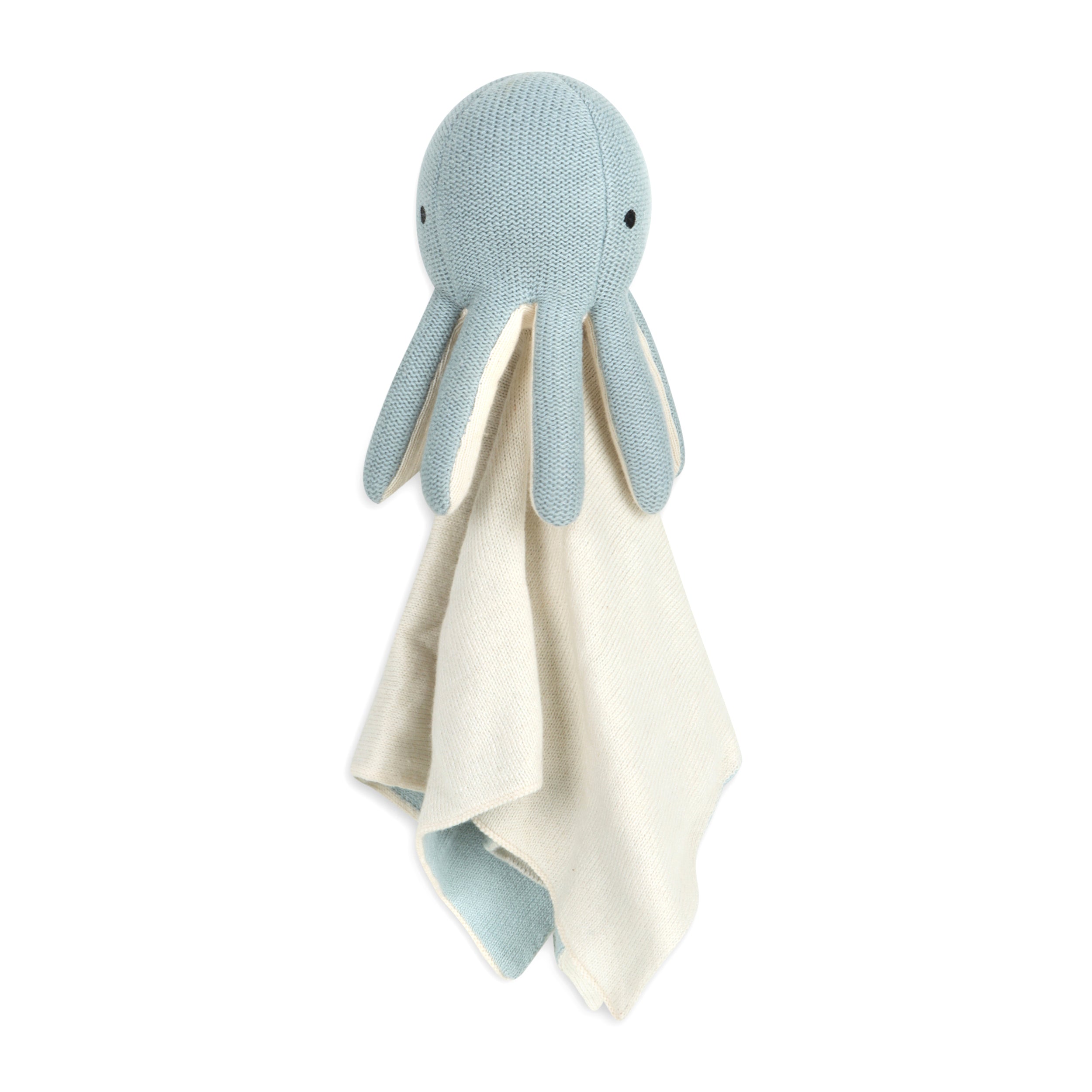 Octopus - Organic Baby Lovey Security Blanket