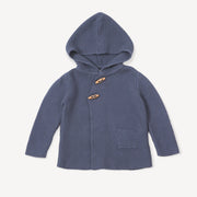 Milan Earthy Hooded Button Sweater Knit Baby Jacket (Organic Cotton)