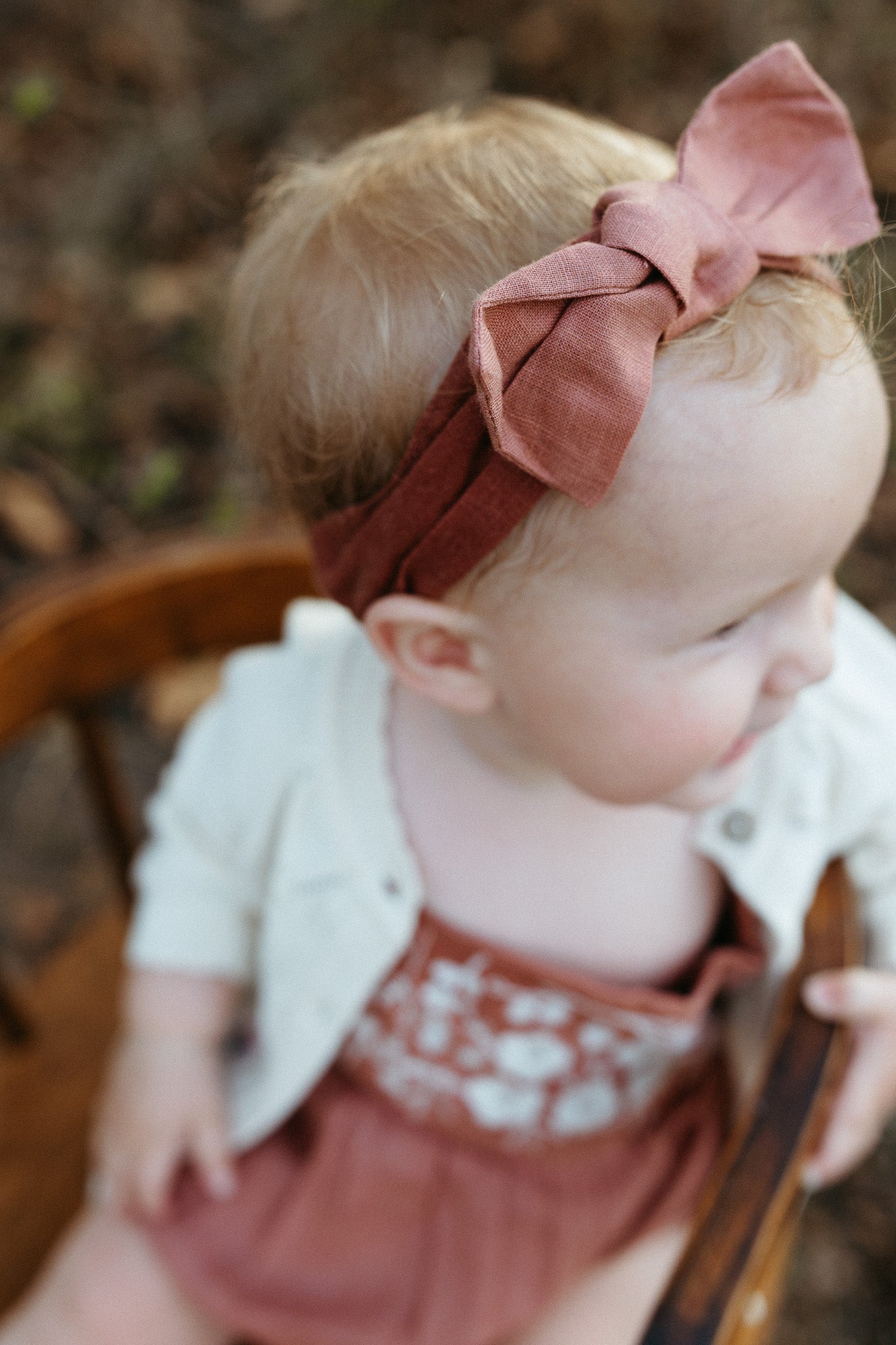 Jolie Bebe Woven Bow Baby Headbands (Organic) 10 Designs - Viverano
