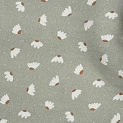 Floral Reversible Baby Blanket (Organic Cotton)