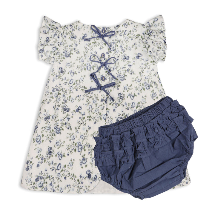 Viverano Organics Violet Bouquet Baby Sweatshirt & Legging Set -Organic Cotton