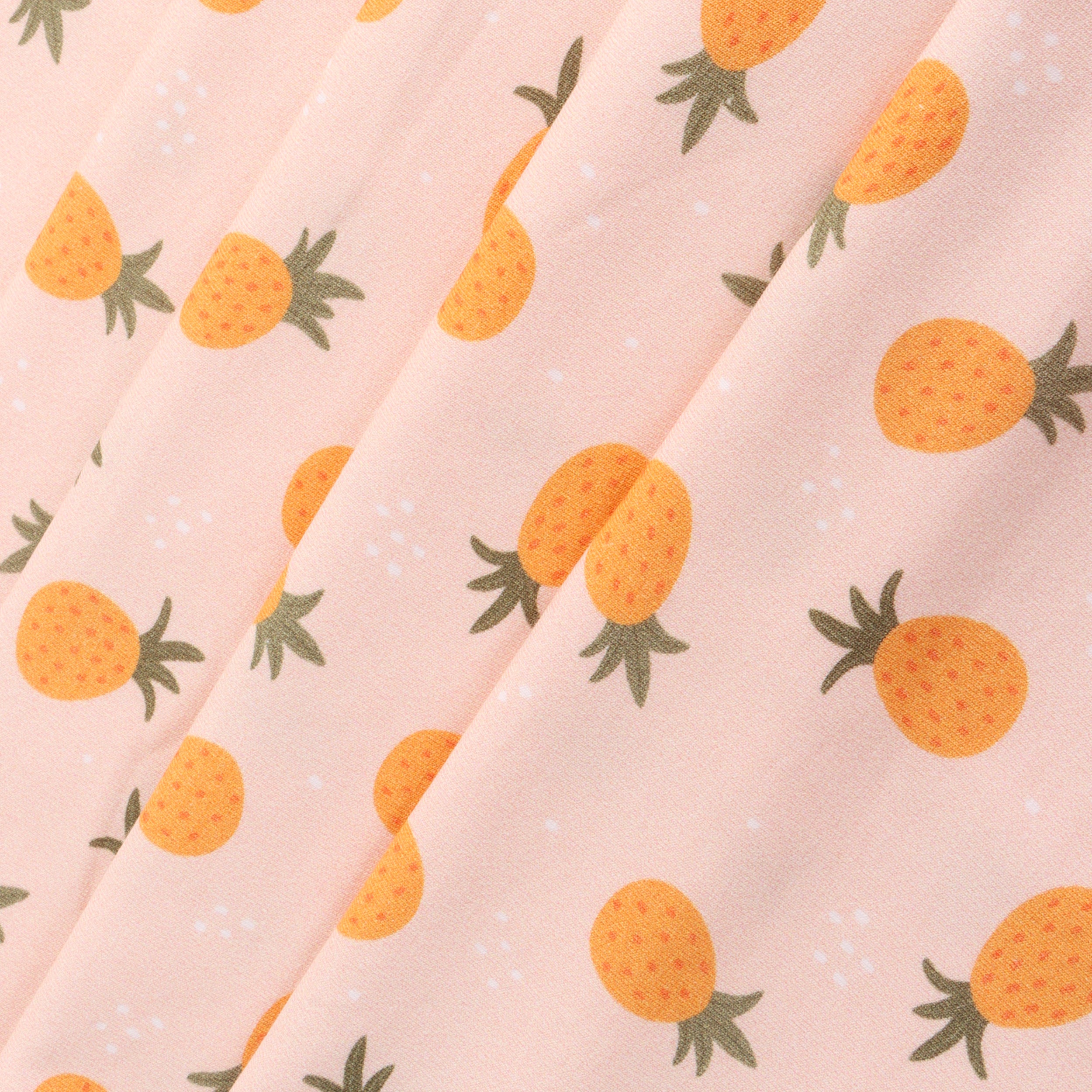 Pineapple Reversible Baby Blanket (Organic Jersey)