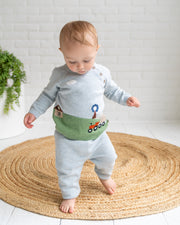 Sweater Knit  Baby Pocket Organic Legging Pants (7 Colors)