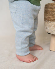 Sweater Knit  Baby Pocket Organic Legging Pants (7 Colors)