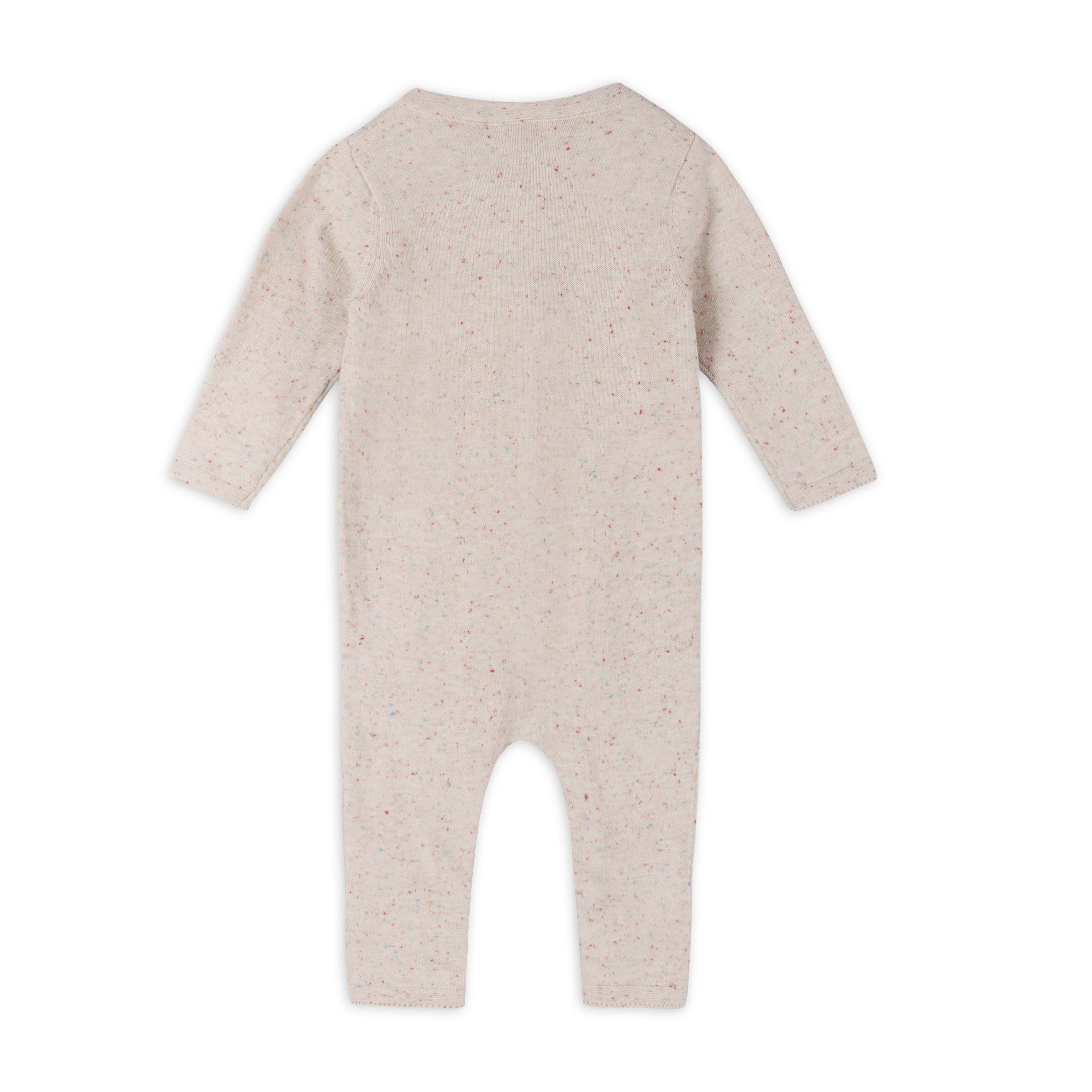 Pointelle Knit 2 Pocket Baby Jumpsuit (Organic Cotton) 