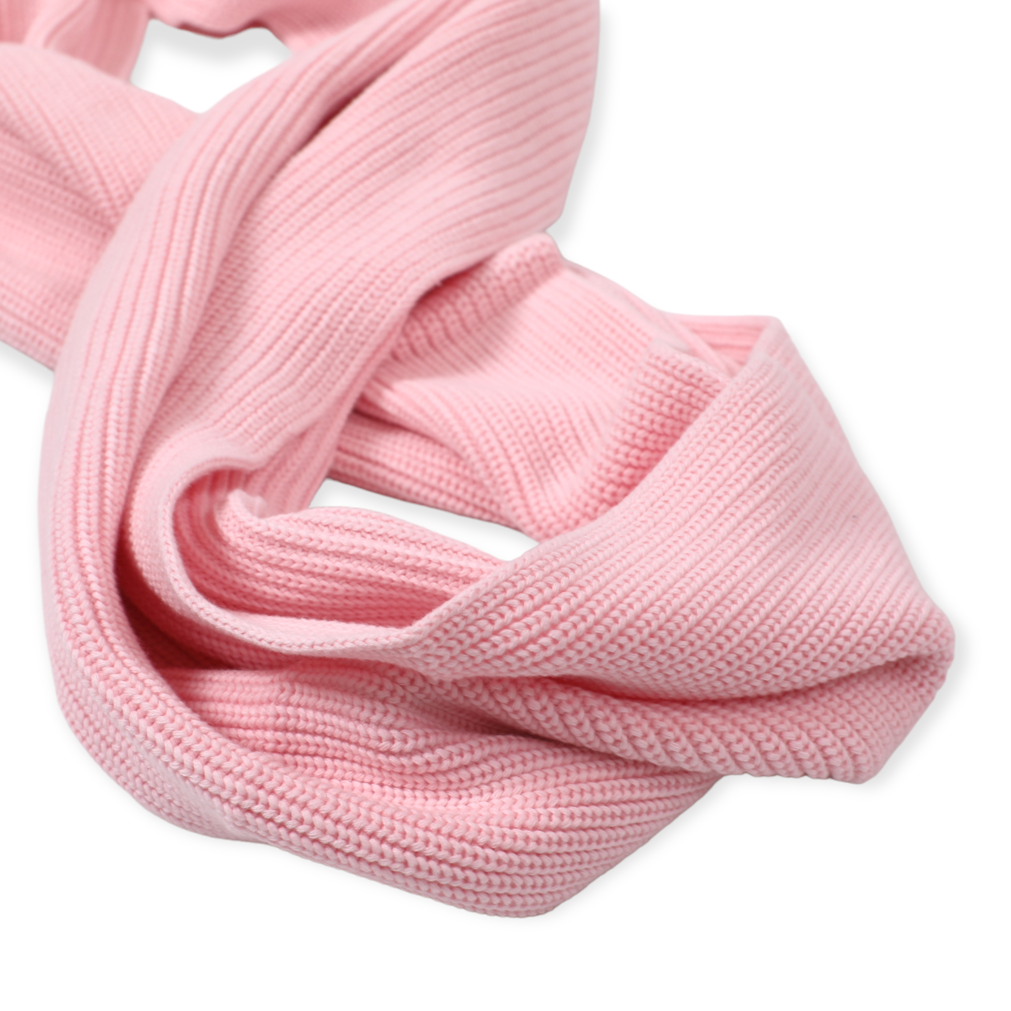 Organic Cotton Soft Knit Infinity Scarf (Solid Color)