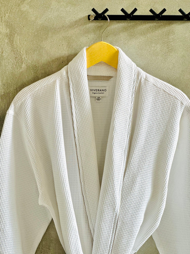Men's Organic Waffle Weave Robes (2 Colors)