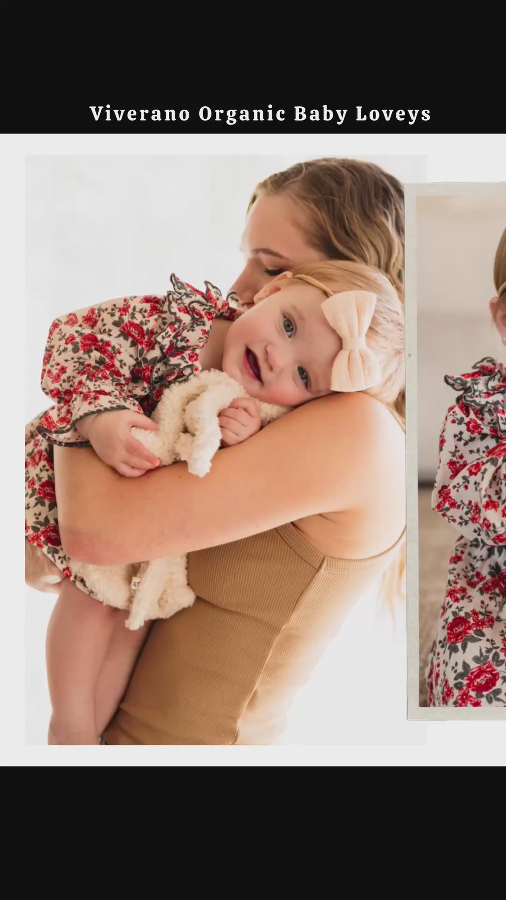 Viverano Organic Baby Loveys Security Blankets - Baby Gifts