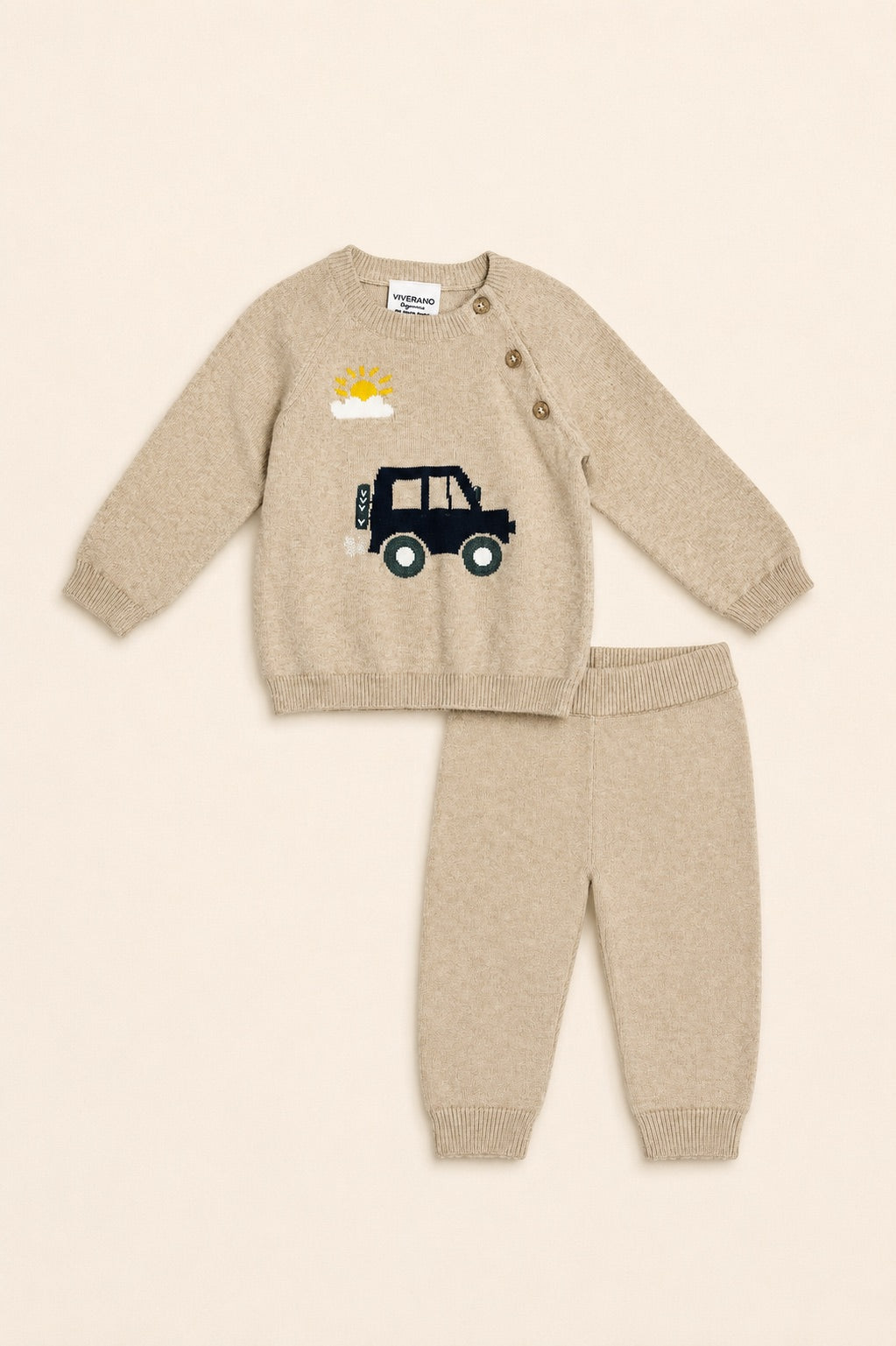 Jeep Baby Outfit Bundle, Organic Cotton