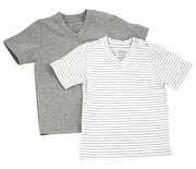 Viverano Venice Organic Cotton Short Sleeve T-Shirt for Babies - 2 Pack 