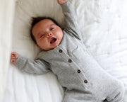 Viverano Milan Soft Organic Knit Jumpsuit Romper Onesie for Babies- Baby Shower Gifts