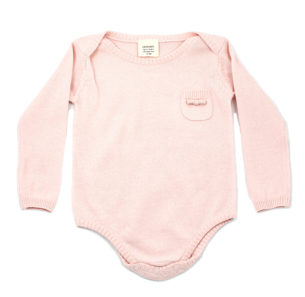 Viverano Milan Organic Cotton Full Sleeve Romper Bodysuit for Babies