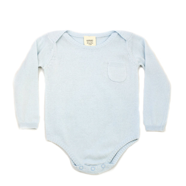 Viverano Milan Organic Cotton Full Sleeve Romper Bodysuit for Babies